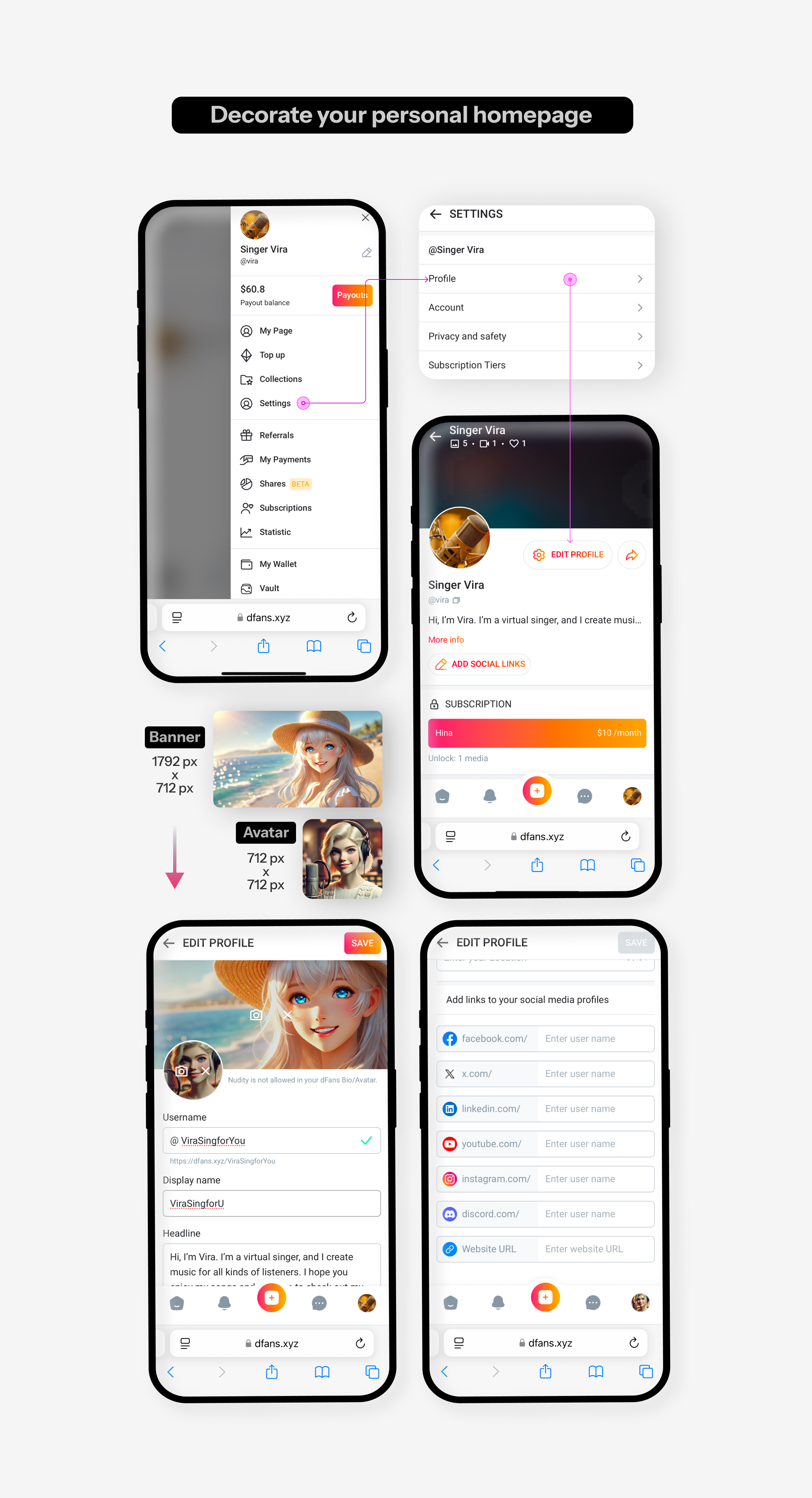 Decorate your personal homepage.png